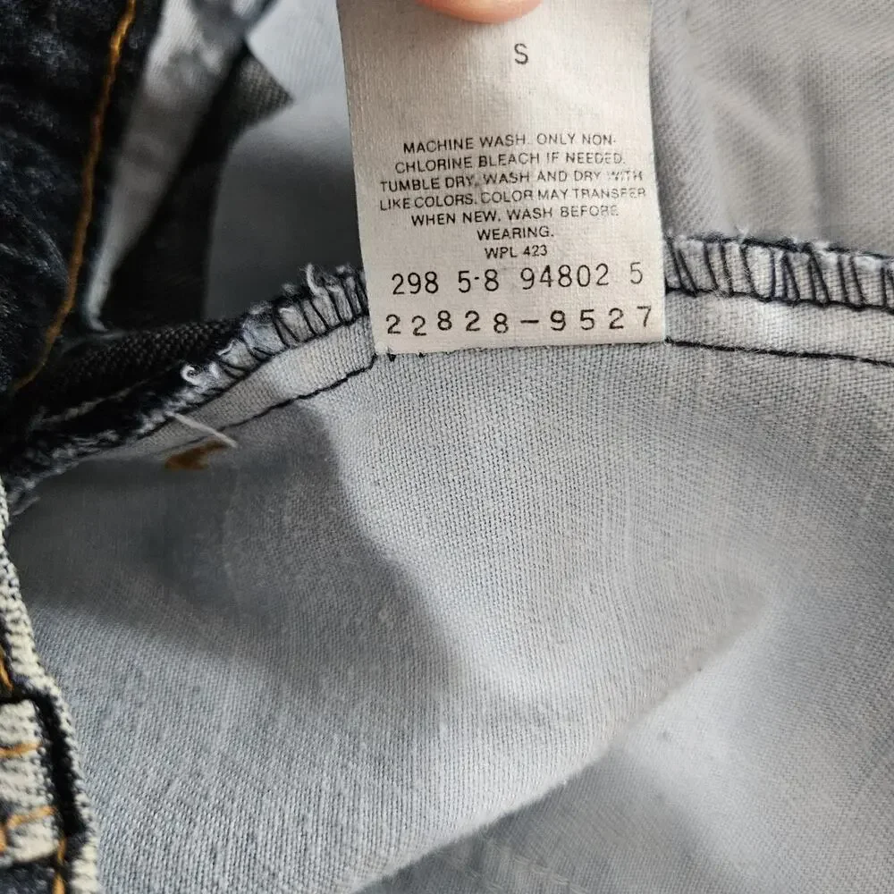 Vtg Levis SilverTab 828 Jeans Men's 33X31 (Tag 36X32) Blue Pleated Tapered